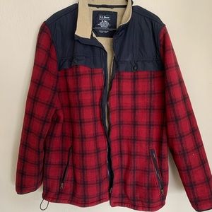 LL Bean flannel jacket